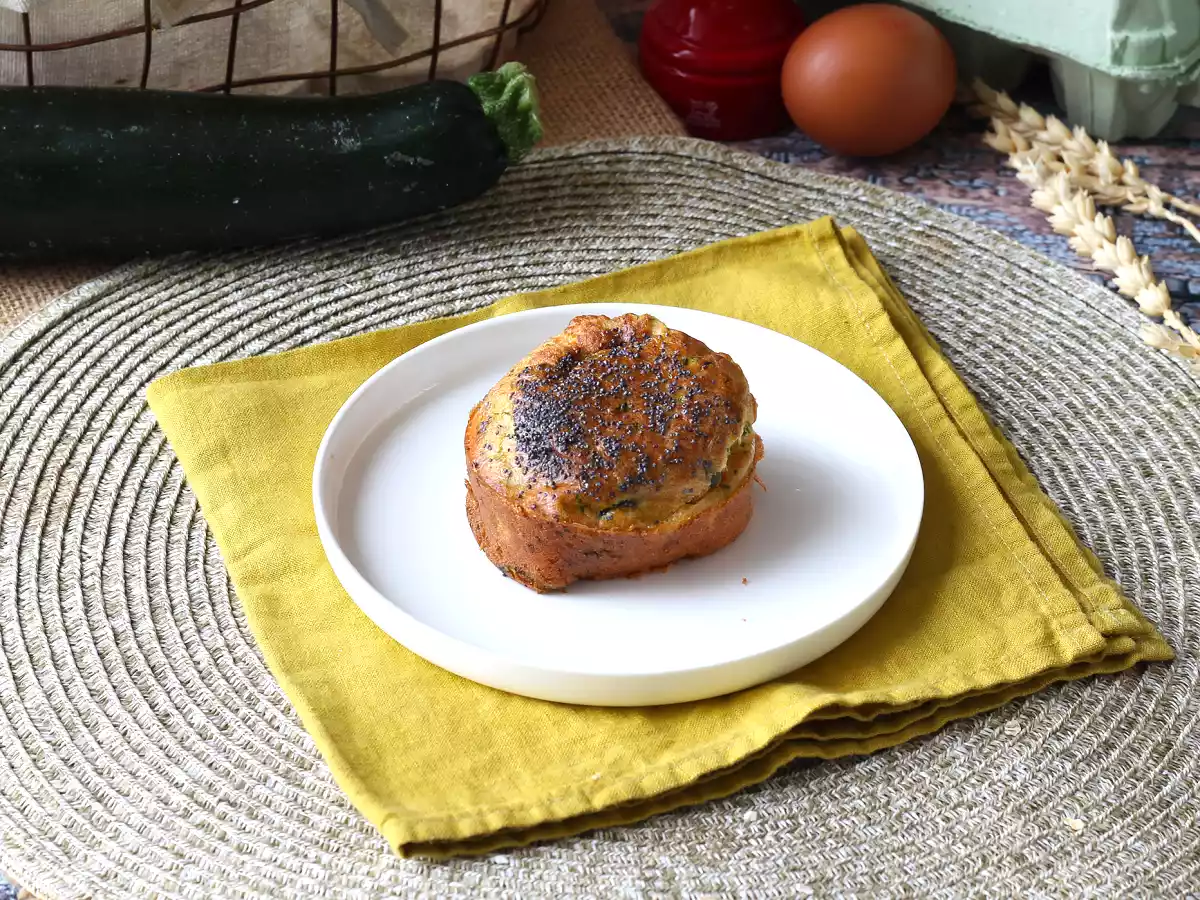 Courgettemuffins i frituregryde: den lette og luftige opskrift - foto 5