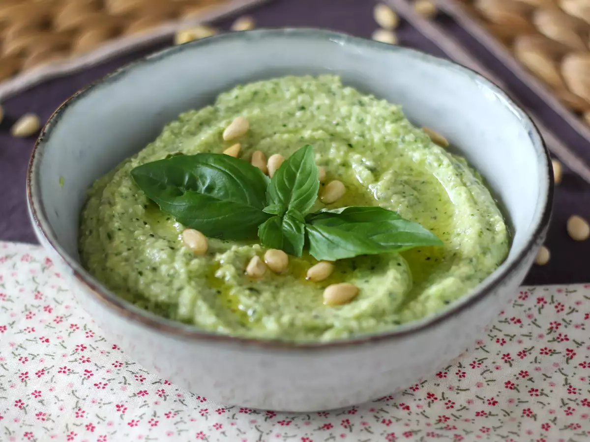 Courgettepesto: den hurtige og lækre opskrift uden tilberedning - foto 4
