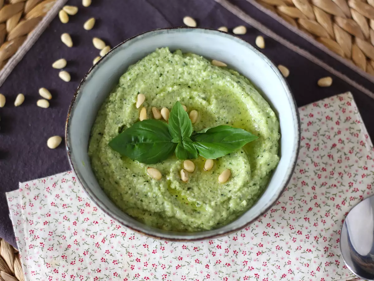 Courgettepesto: den hurtige og lækre opskrift uden tilberedning - foto 6