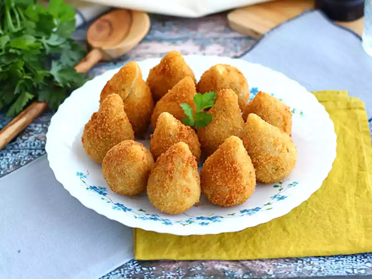 Coxinhas (brasilianske kyllingekroketter)