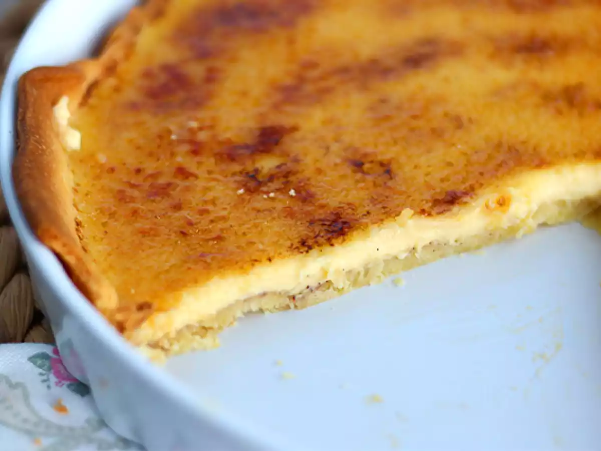 Crème brûlée-tærte, en raffineret dessert trin for trin - foto 3