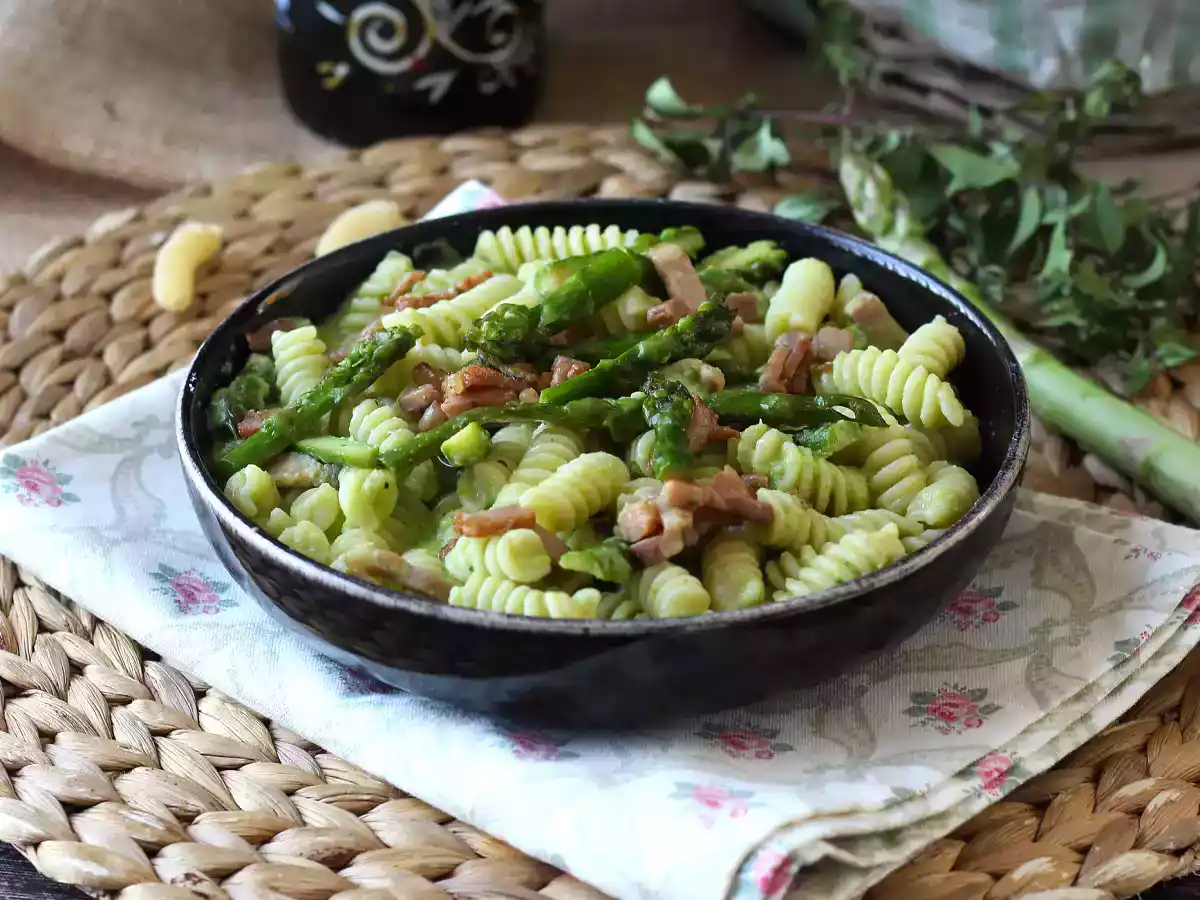 Cremet asparges- og baconpasta: nem og velsmagende opskrift - foto 4