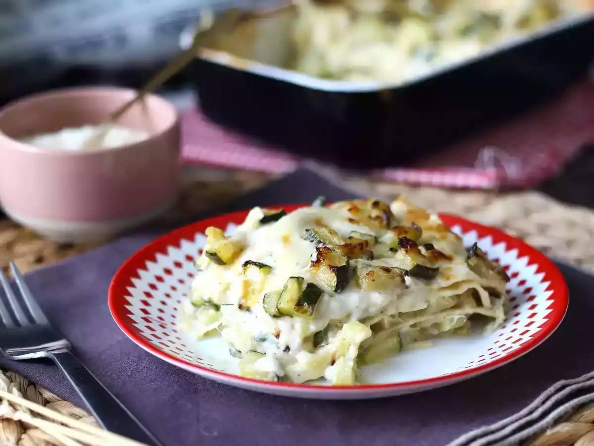 Cremet courgette-lasagne: den bedste vegetariske opskrift at prøve! - foto 5
