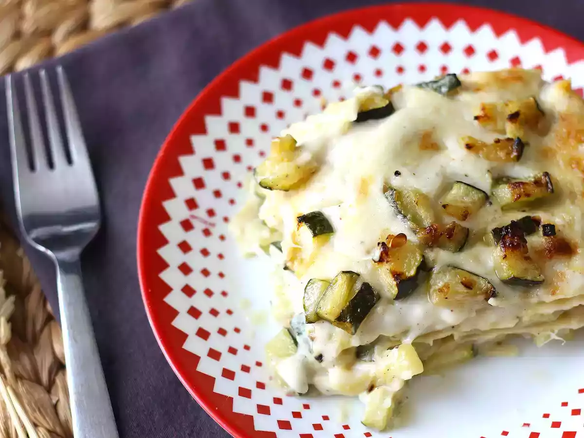 Cremet courgette-lasagne: den bedste vegetariske opskrift at prøve! - foto 6