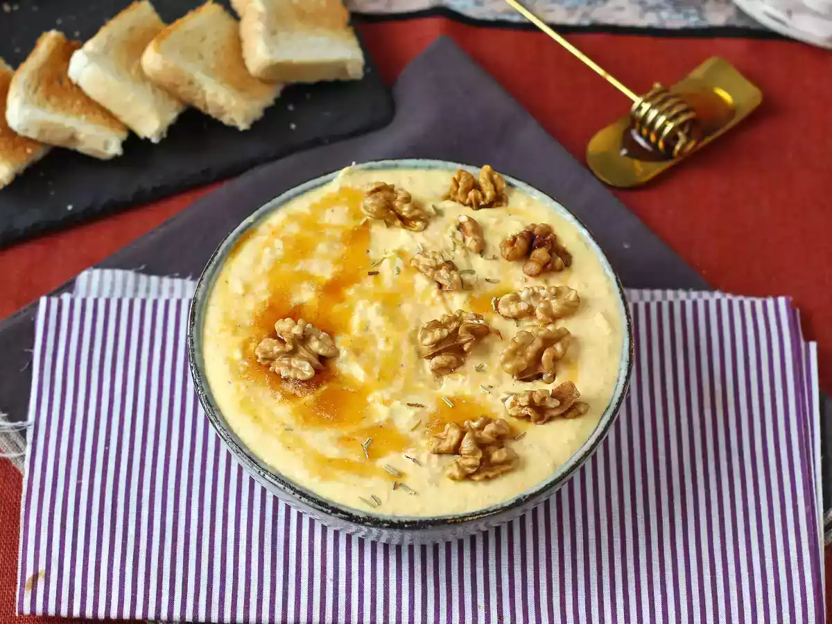 Cremet græskar- og feta-paté med et strejf af honning - foto 3