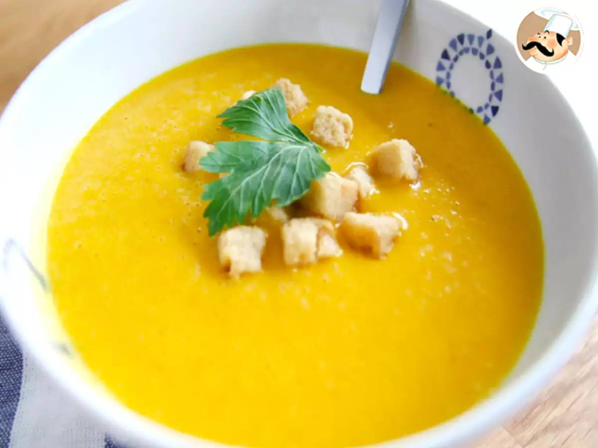Cremet Hokkaido-græskarsuppe - foto 2