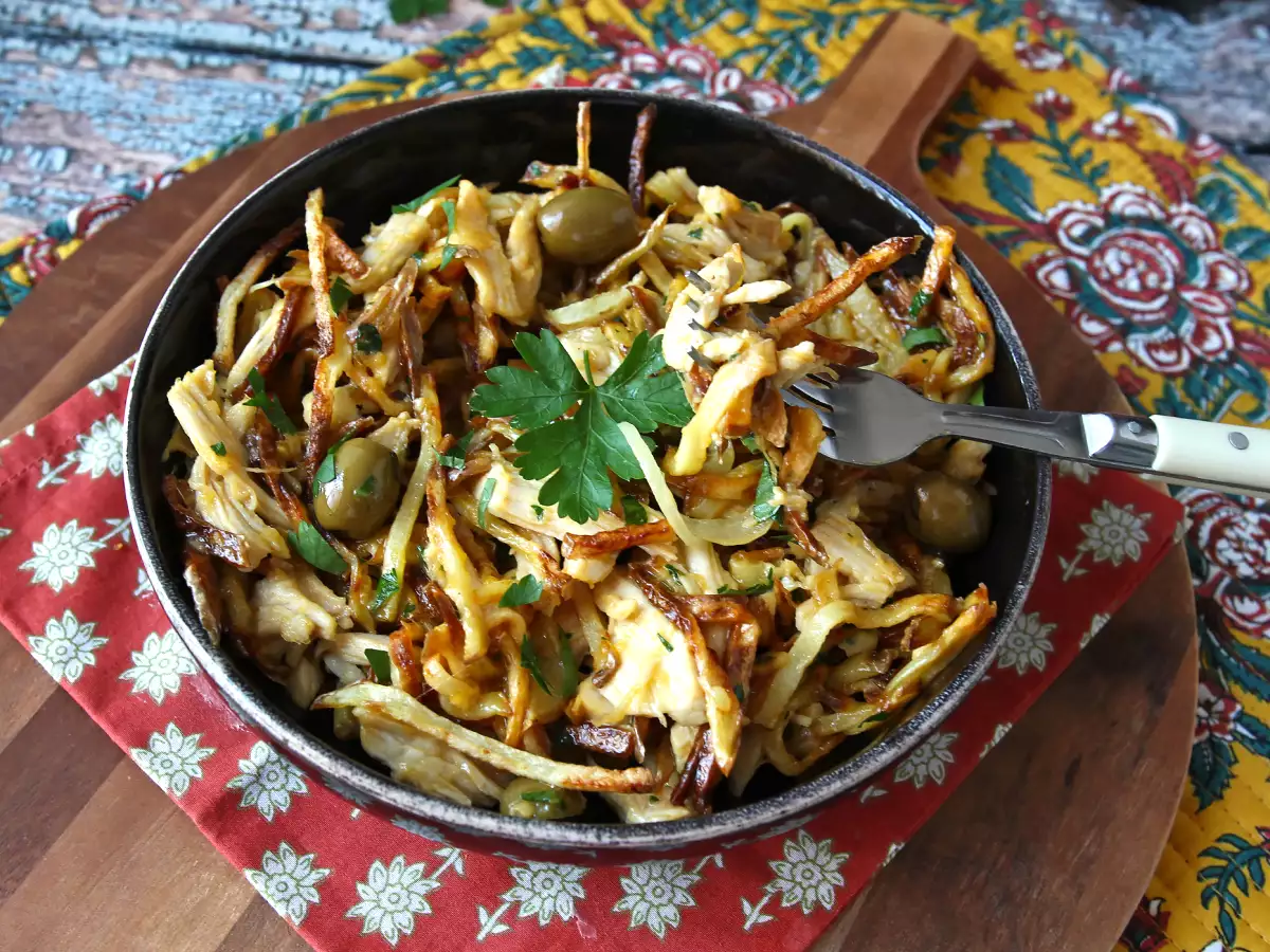 Cremet og lækker Frango à Brás med kylling – nem portugisisk opskrift - foto 5
