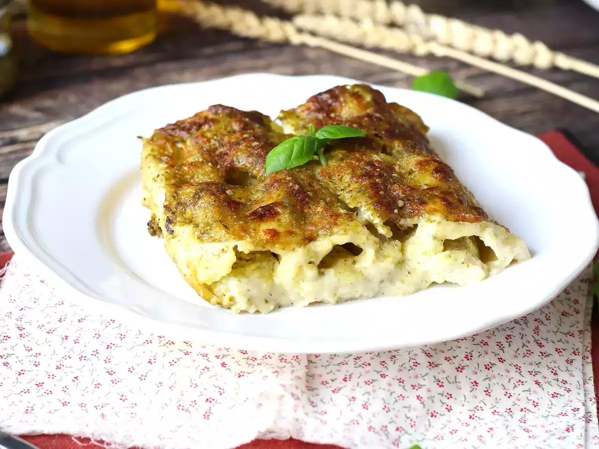 Cremet pestocannelloni i gratin: den nemme og velsmagende opskrift - foto 5
