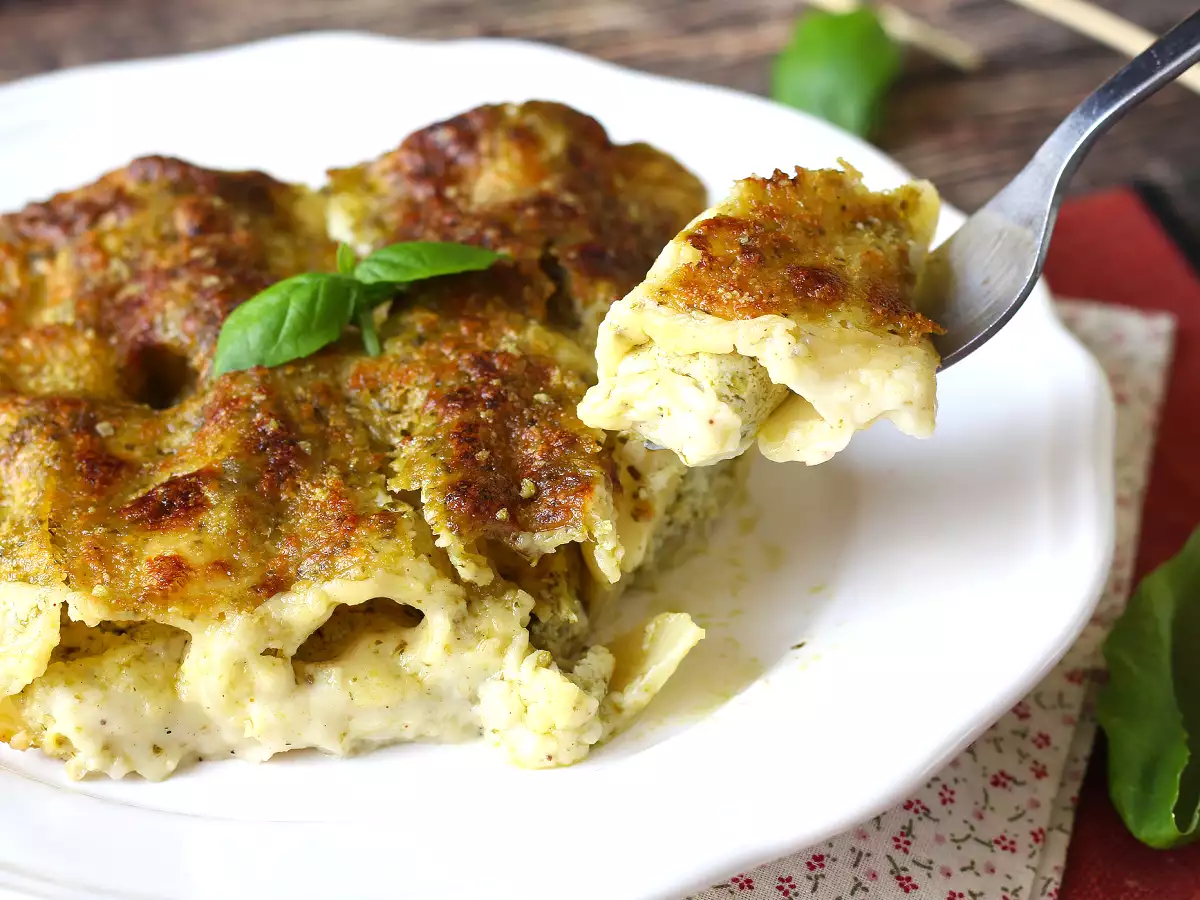 Cremet pestocannelloni i gratin: den nemme og velsmagende opskrift - foto 7