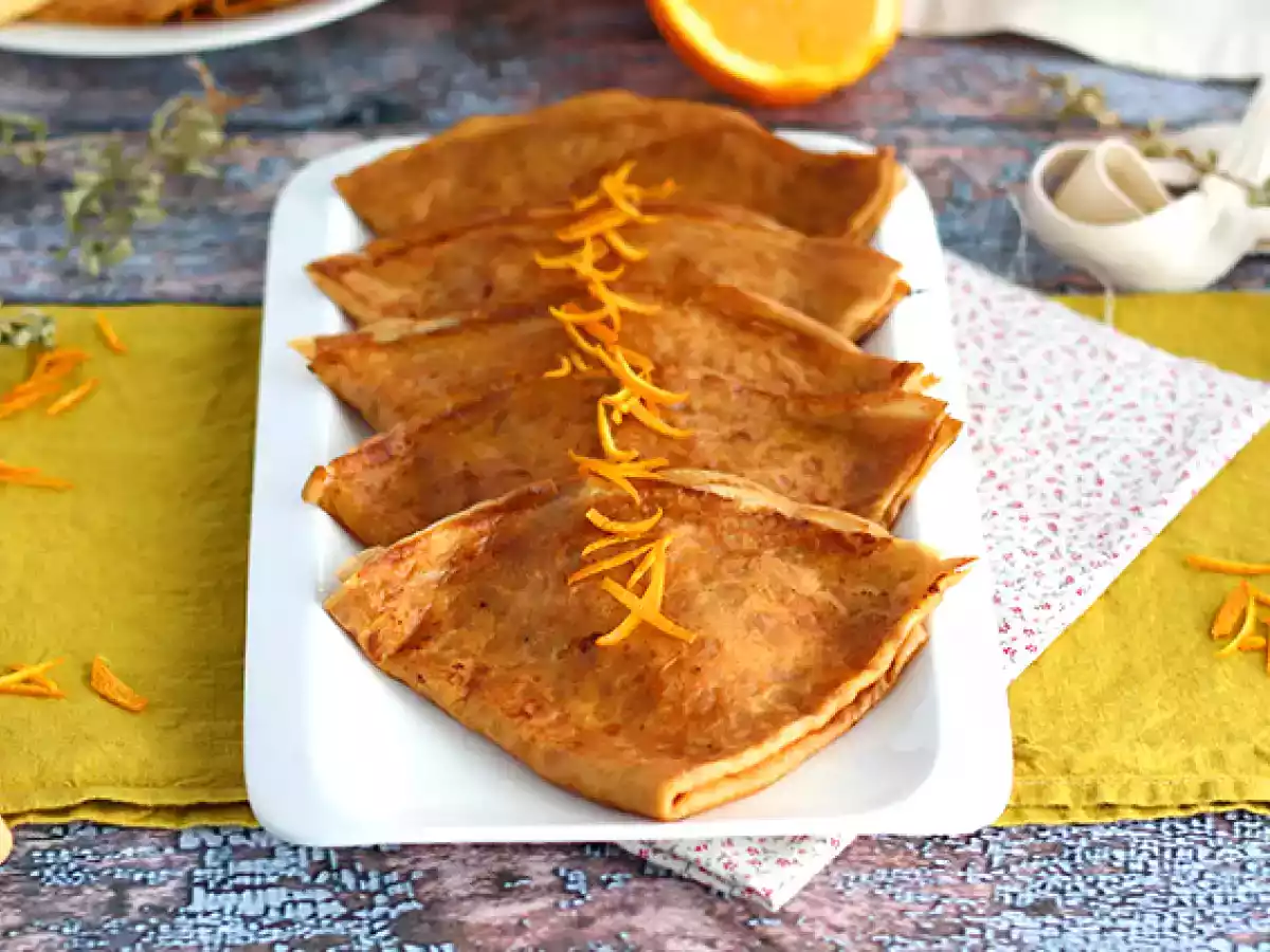 Crêpes Suzette, den traditionelle opskrift
