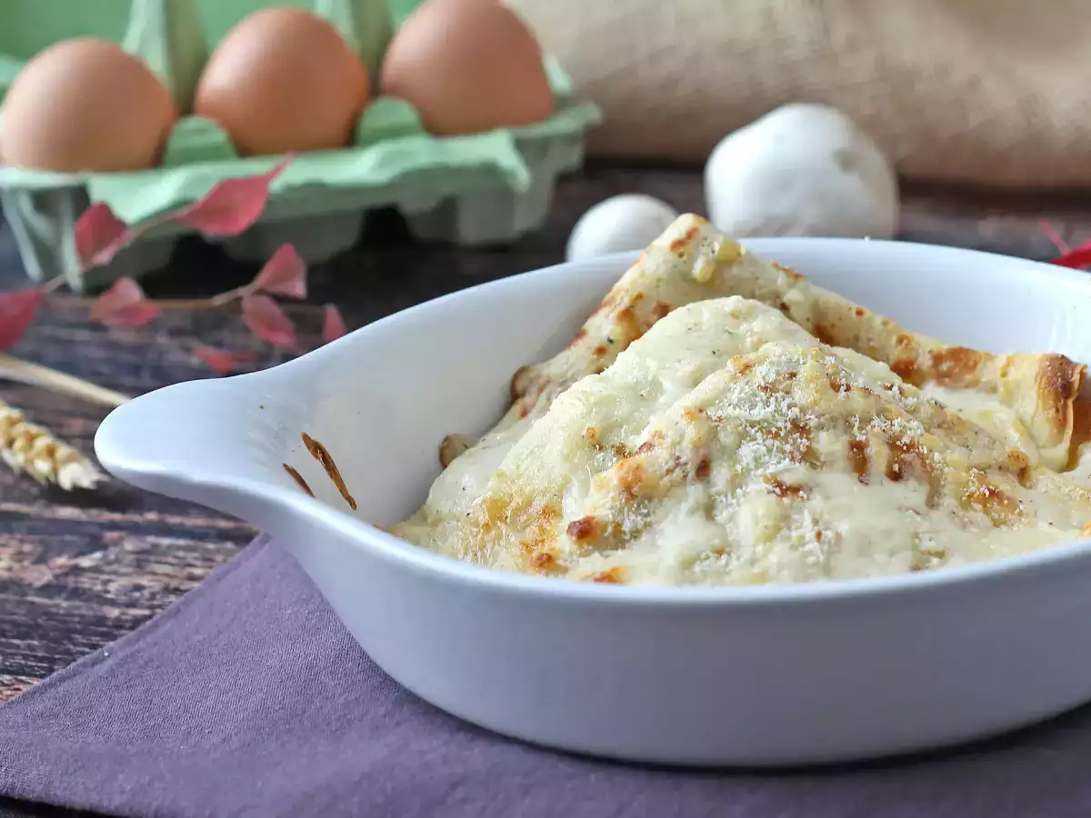 Crespelle ricotta og svampe: den perfekte cremede vegetariske opskrift til enhver lejlighed - foto 5