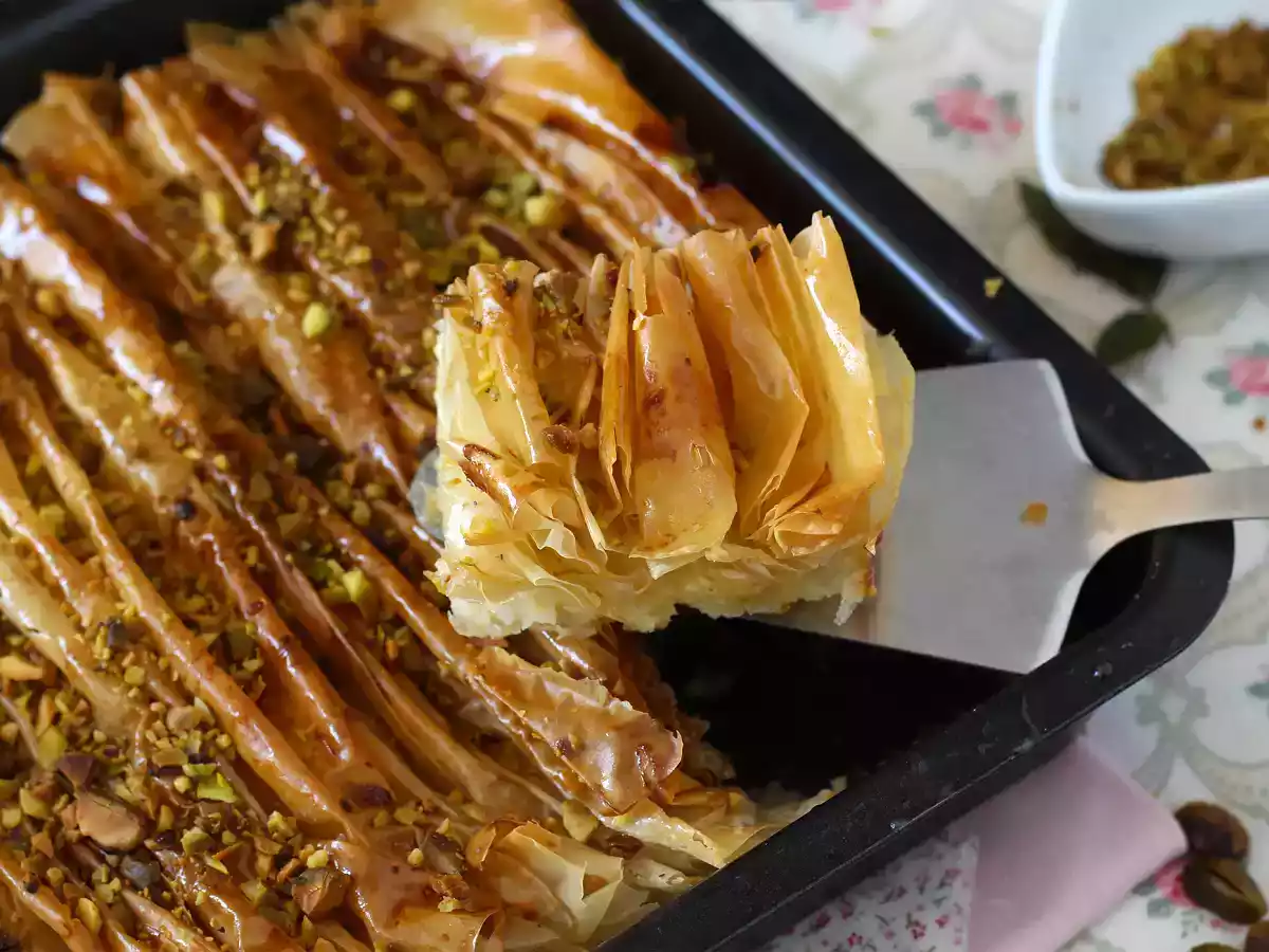 Crinkle cake, den super sprøde kage, der er nem at lave - Laz Borek turc facile - foto 4