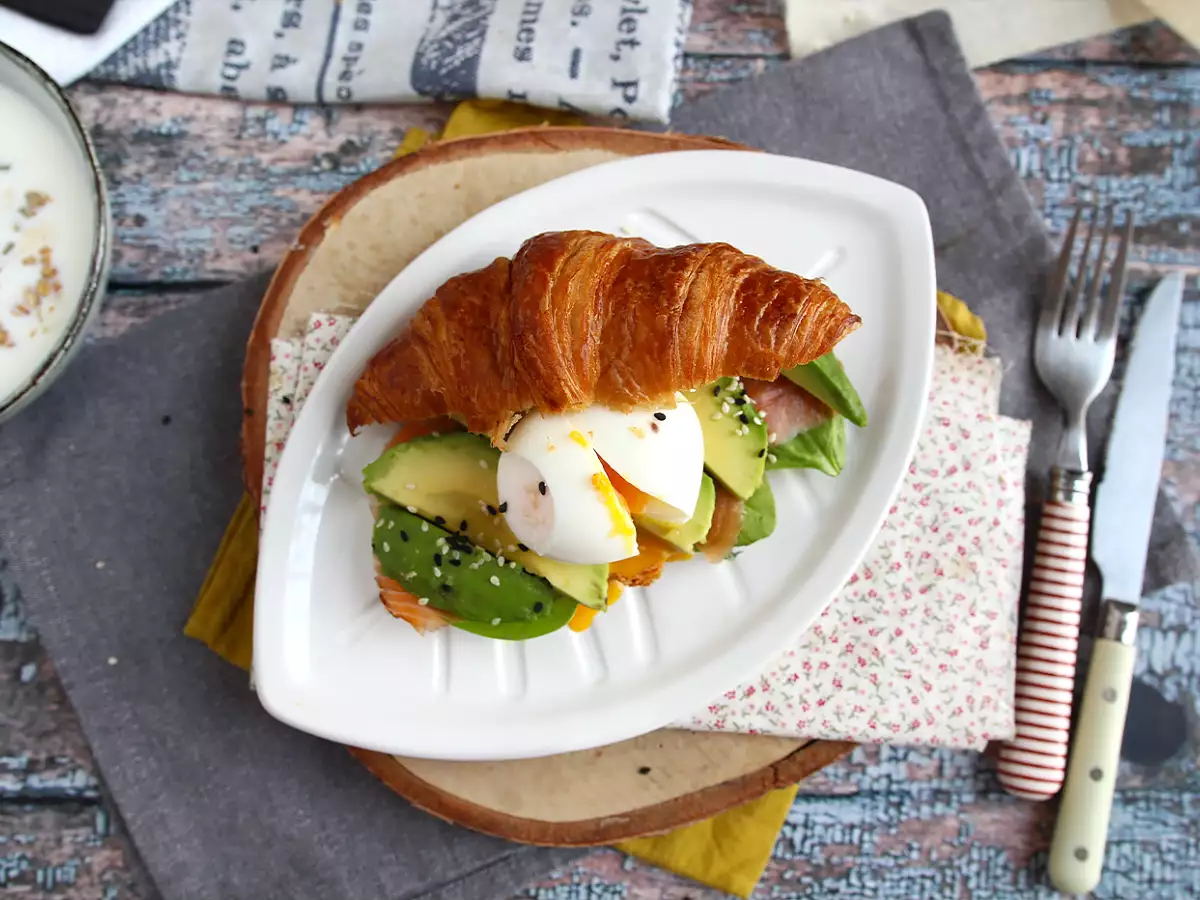 Croissant-sandwich til brunch - foto 2