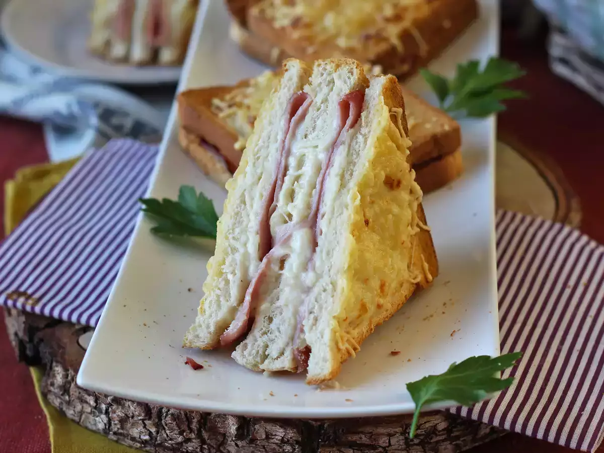 Croque monsieur i airfryer - foto 6