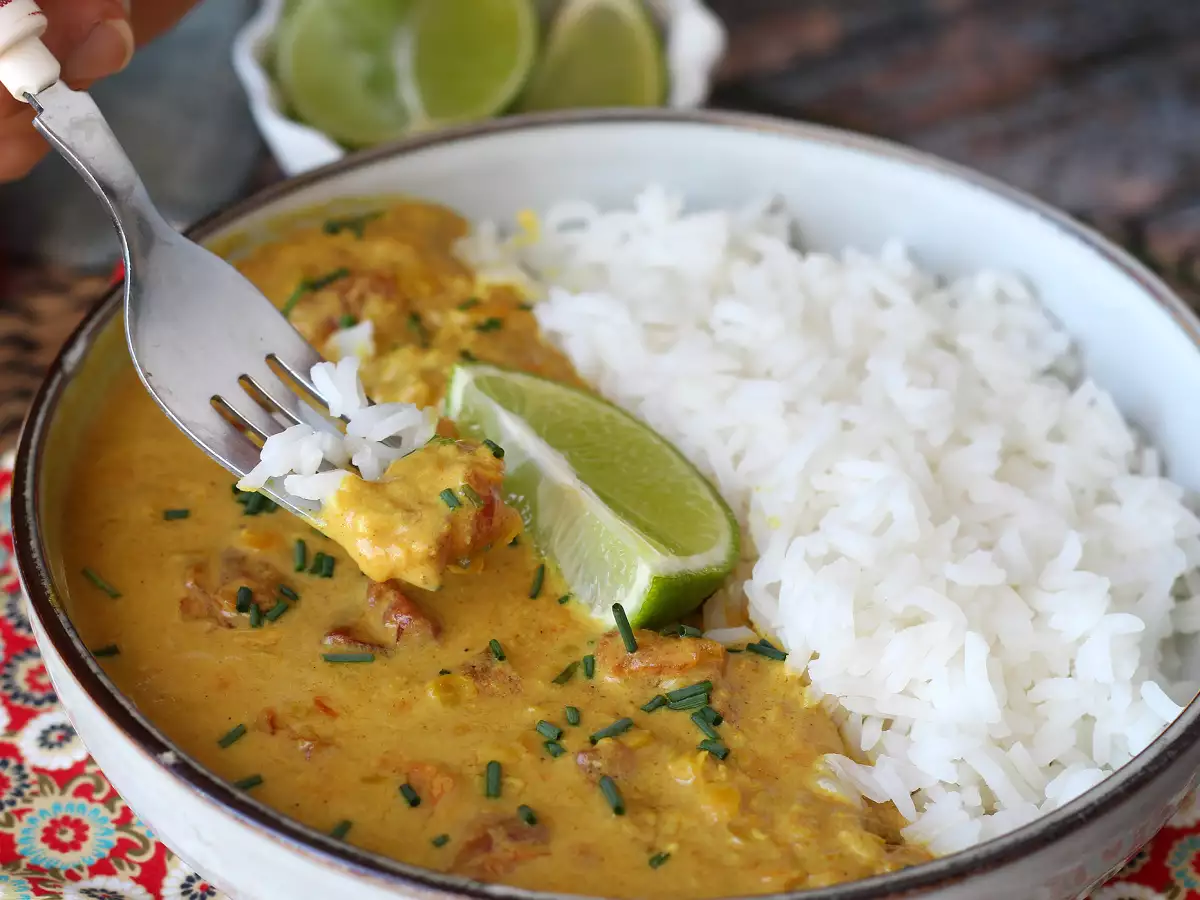 Curry med røde linser og kokosmælk: en nem og cremet opskrift - foto 6
