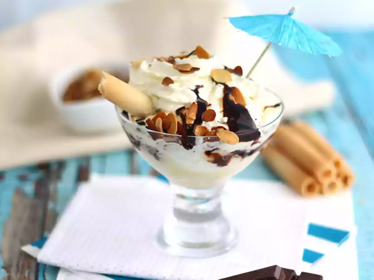 Dame blanche, den nemme is, der er ultra-gourmet