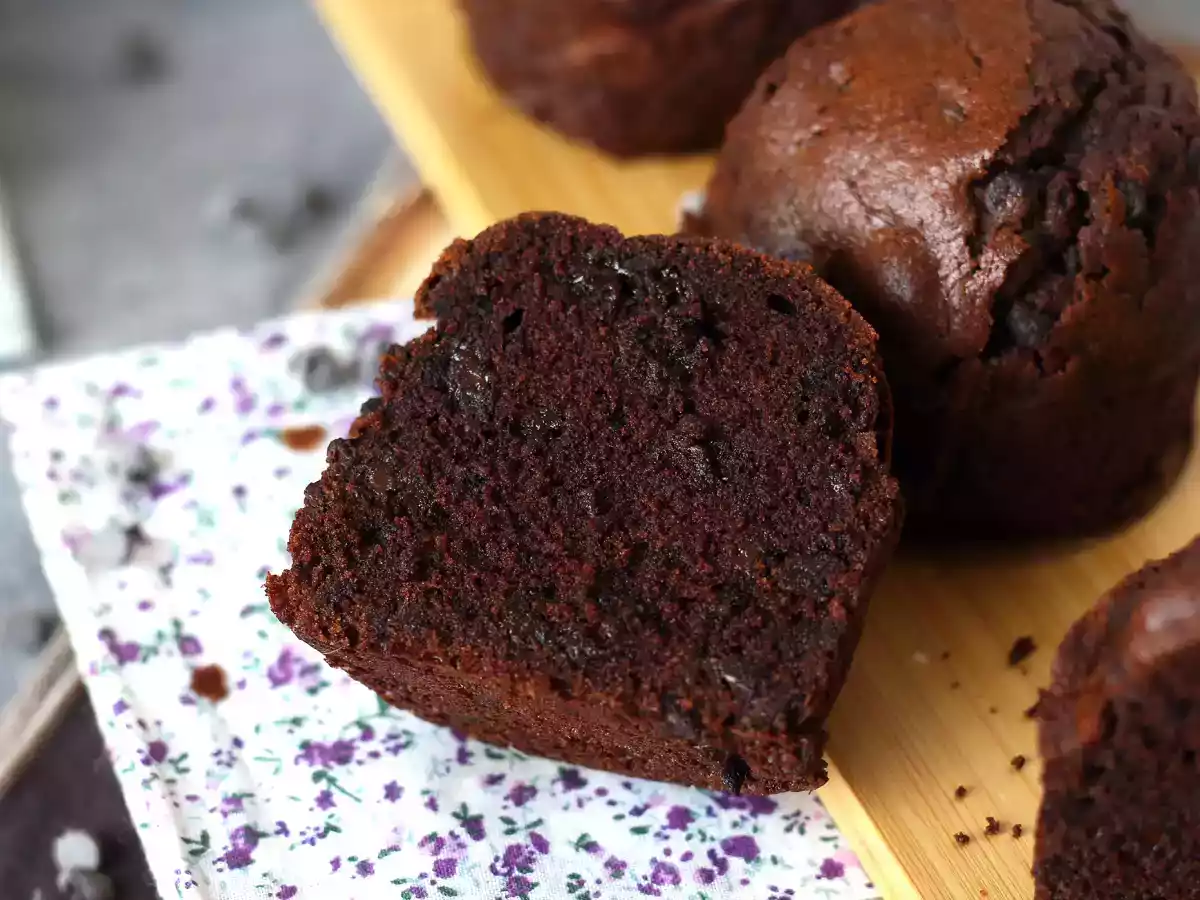 De bedste chokolademuffins: store og saftige - foto 2