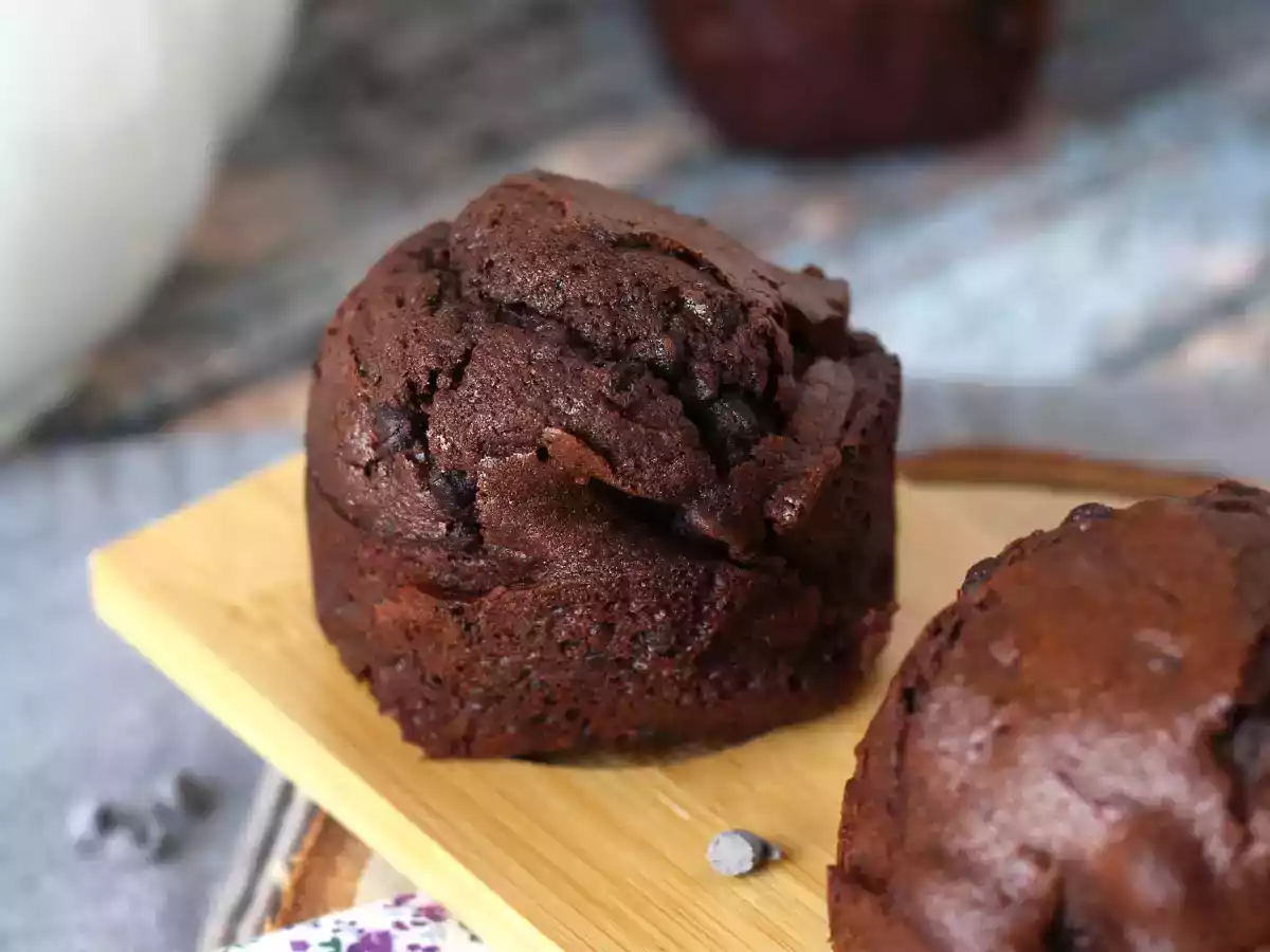 De bedste chokolademuffins: store og saftige - foto 3
