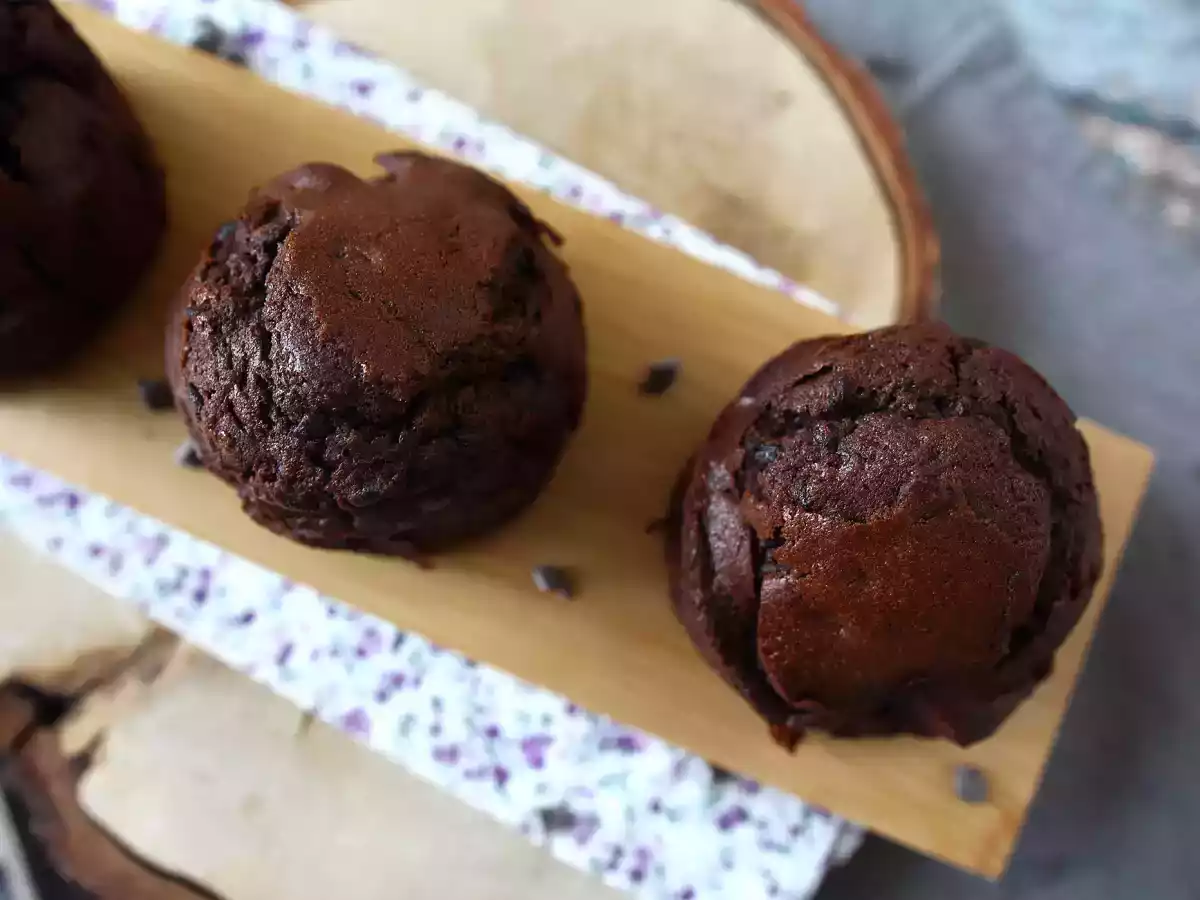De bedste chokolademuffins: store og saftige - foto 4