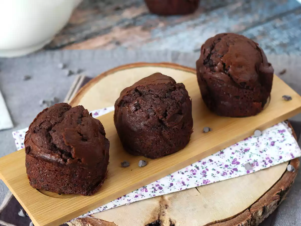 De bedste chokolademuffins: store og saftige - foto 7