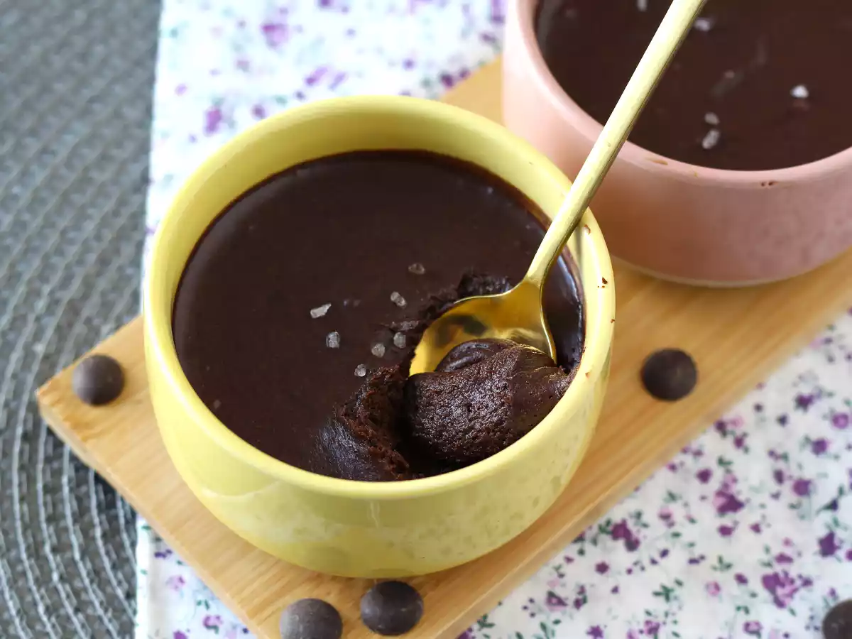 Den perfekte chokolademousse, ultra gourmet med et strejf af salt