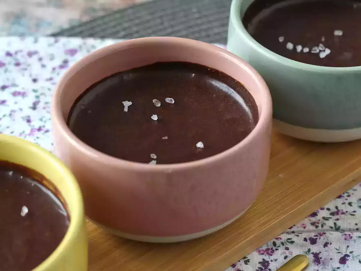 Den perfekte chokolademousse, ultra gourmet med et strejf af salt - foto 4
