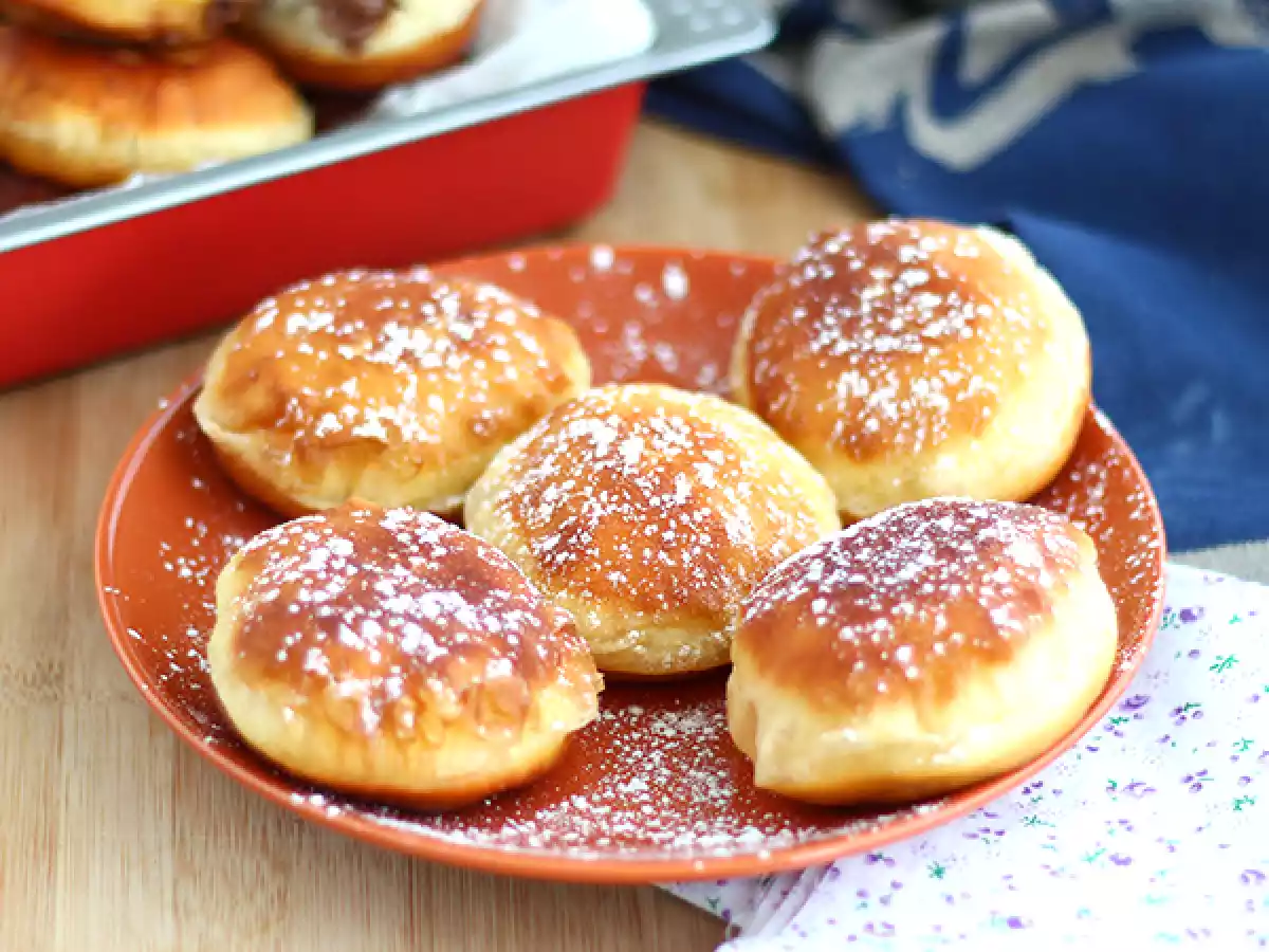 Donuts med chokolade