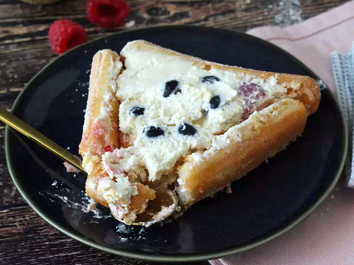 Du behøver ikke en form for at lave denne røde frugtklump! - foto 4