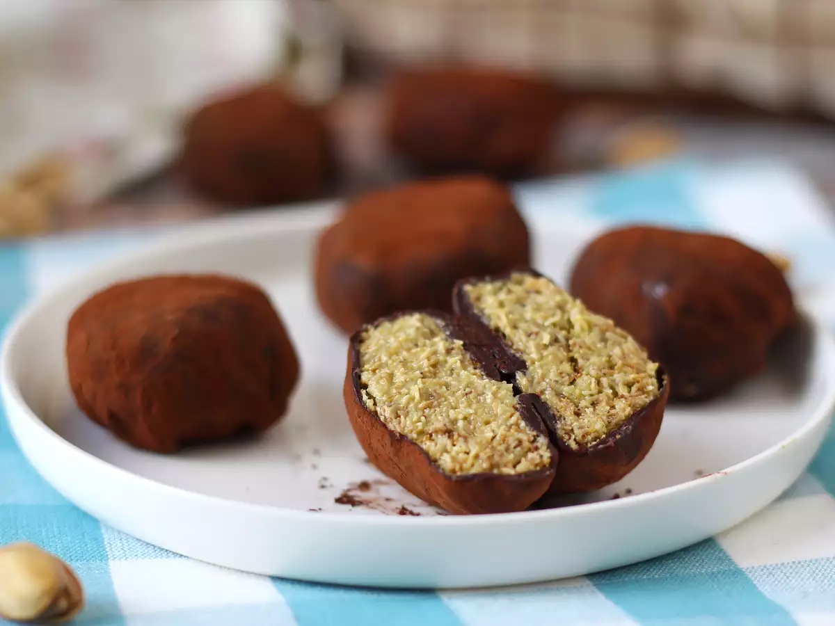 Dubai chewy cookies, den virale opskrift på mochis med pistacie og kadaif-fyld - foto 3