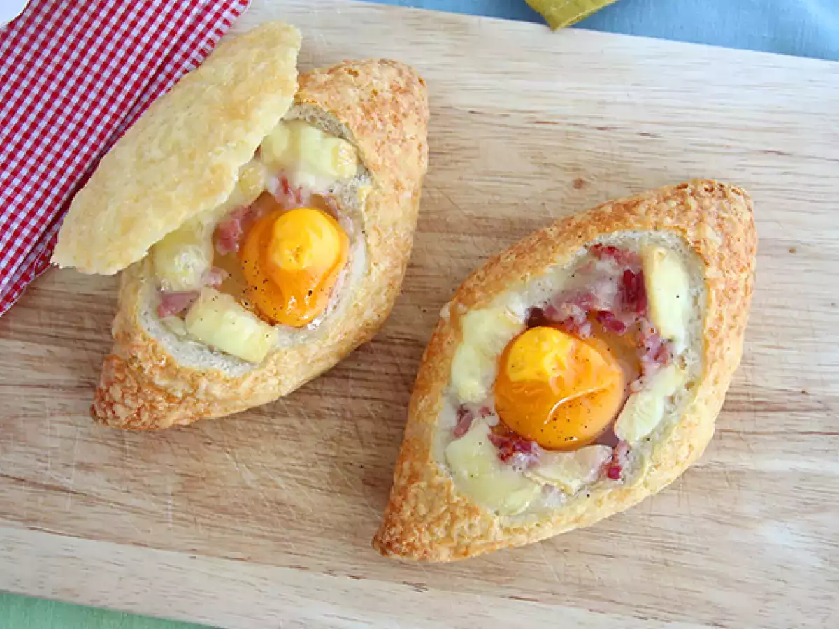 Egg Boats med Munster-ost - foto 2