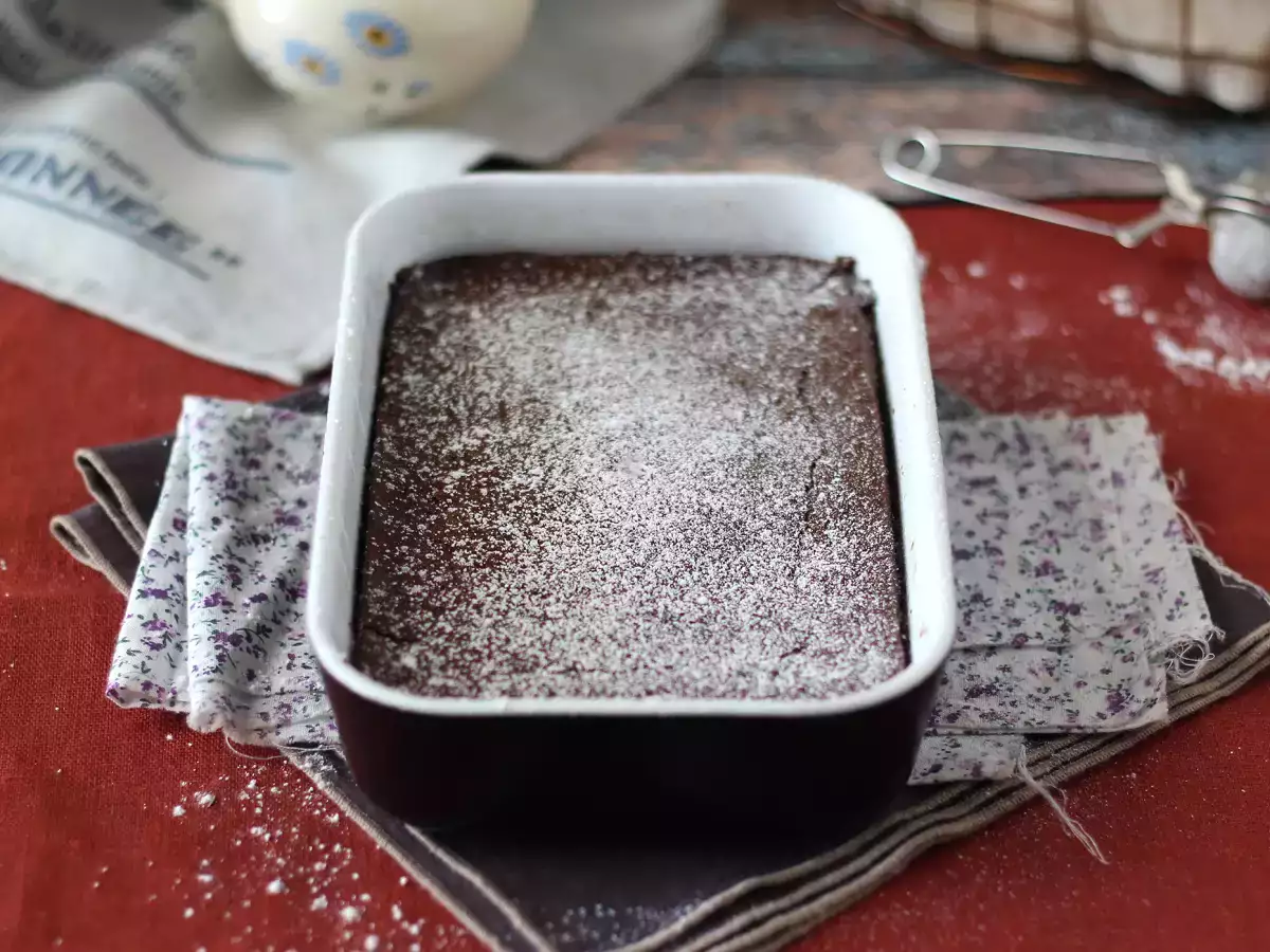 Ekstra blød chokolade- og kastanjecremekage med kun 4 ingredienser - foto 6