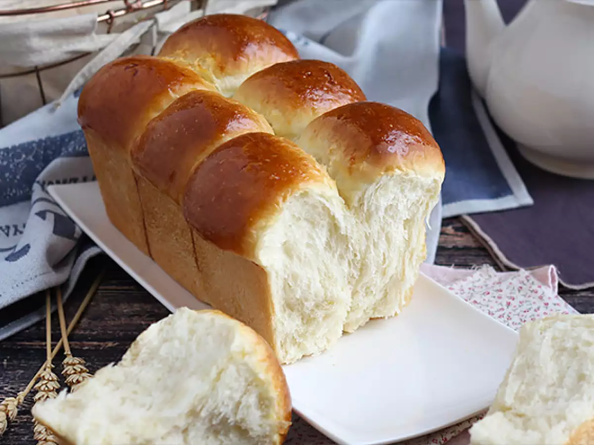 Ekstra blød og trådet brioche