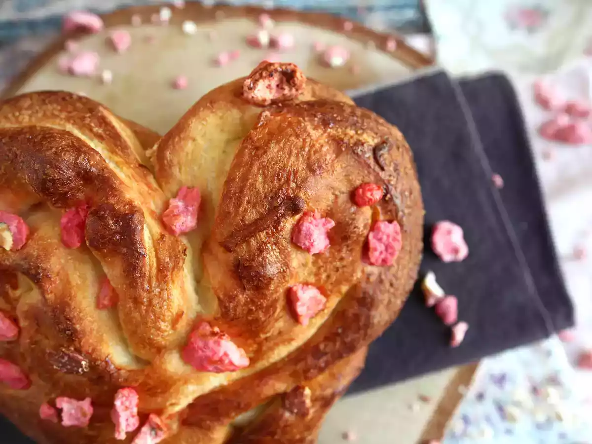 Ekstra bløde hjerteboller til Valentinsdag - foto 2