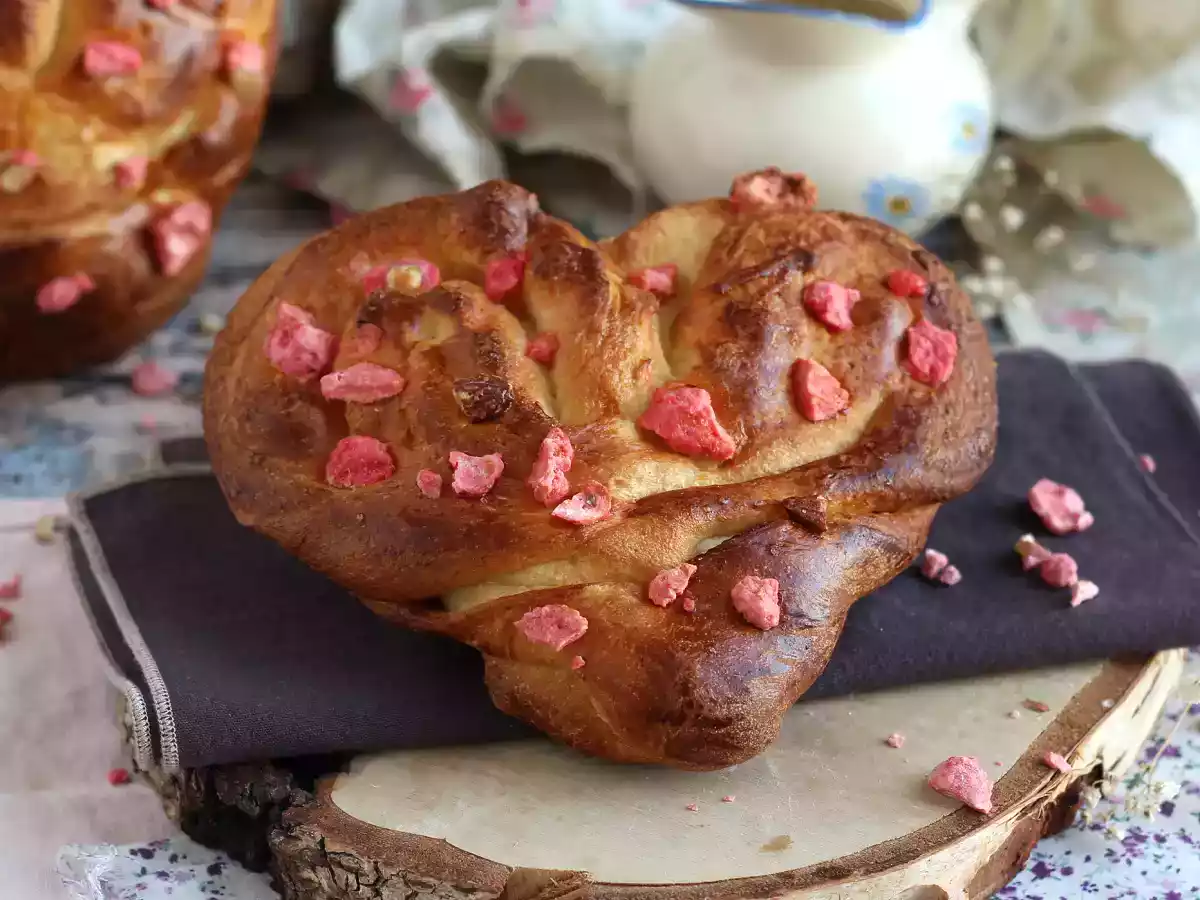 Ekstra bløde hjerteboller til Valentinsdag - foto 5