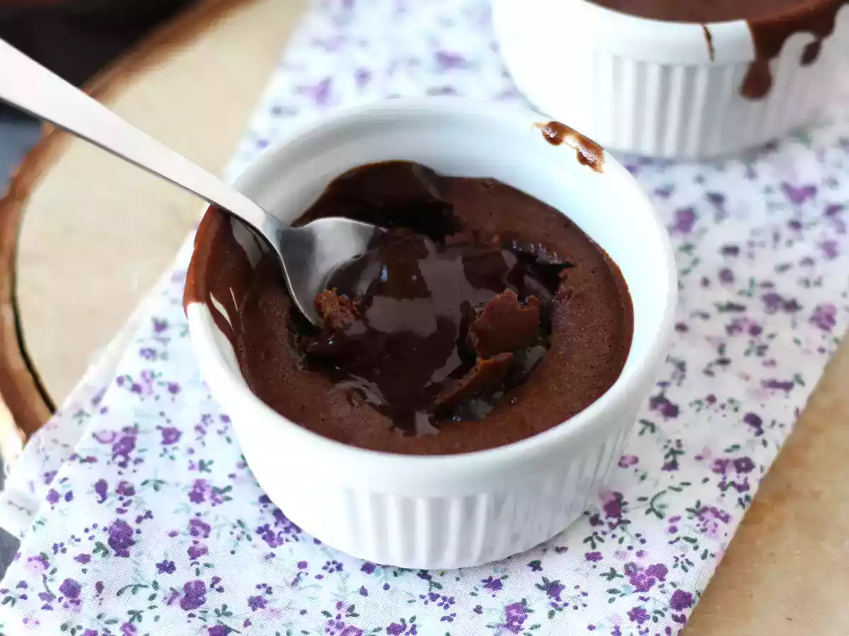 Ekstra flydende Air Fryer-chokoladefondanter! - foto 7