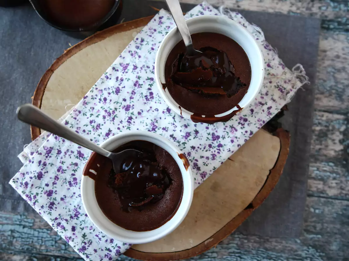 Ekstra flydende chokoladefondanter i airfryer! - foto 3