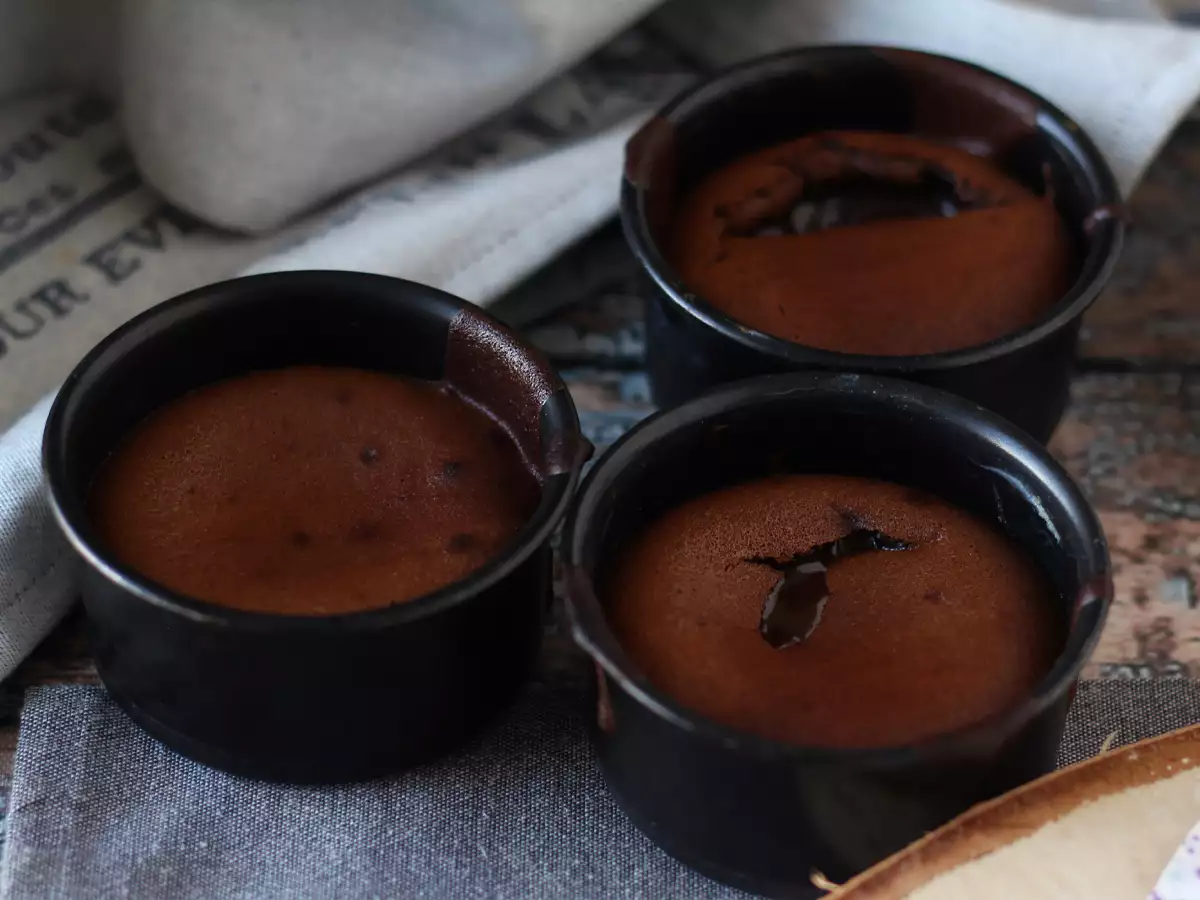 Ekstra flydende chokoladefondanter i airfryer! - foto 5