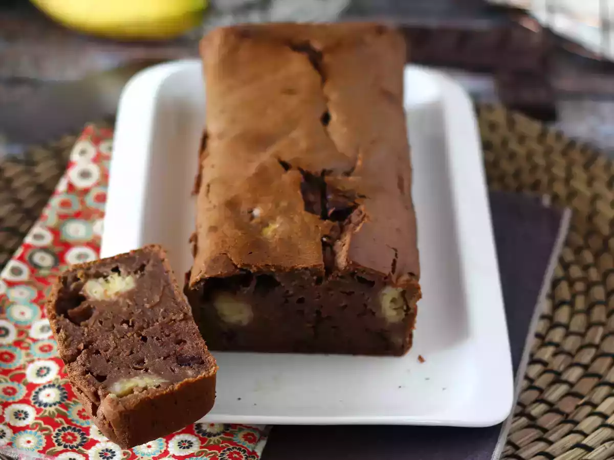 Ekstra lækker banan- og chokoladekage! - foto 4