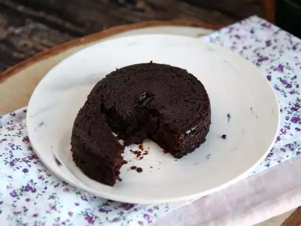 Opskrift Ekstra lækker chokoladefondant uden tilsat sukker!