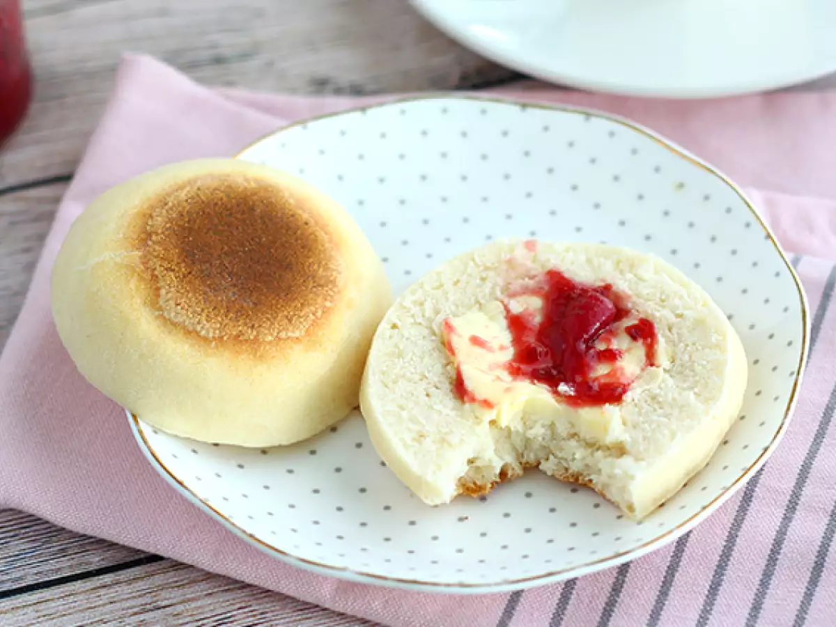 Engelske muffins (nemme og luftige) - foto 4