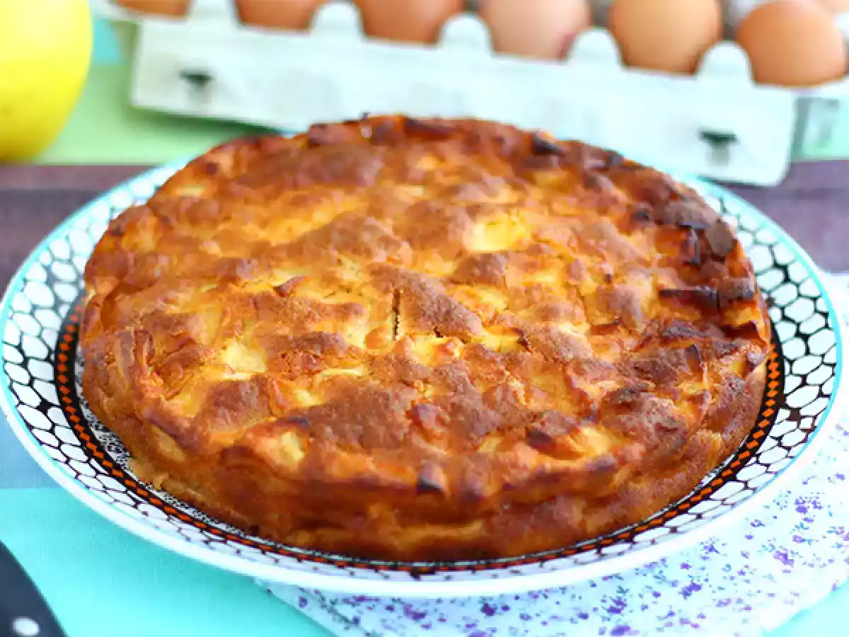 Enkel æblekage