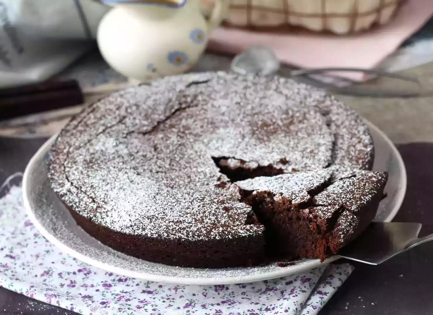 Enkel chokoladekage