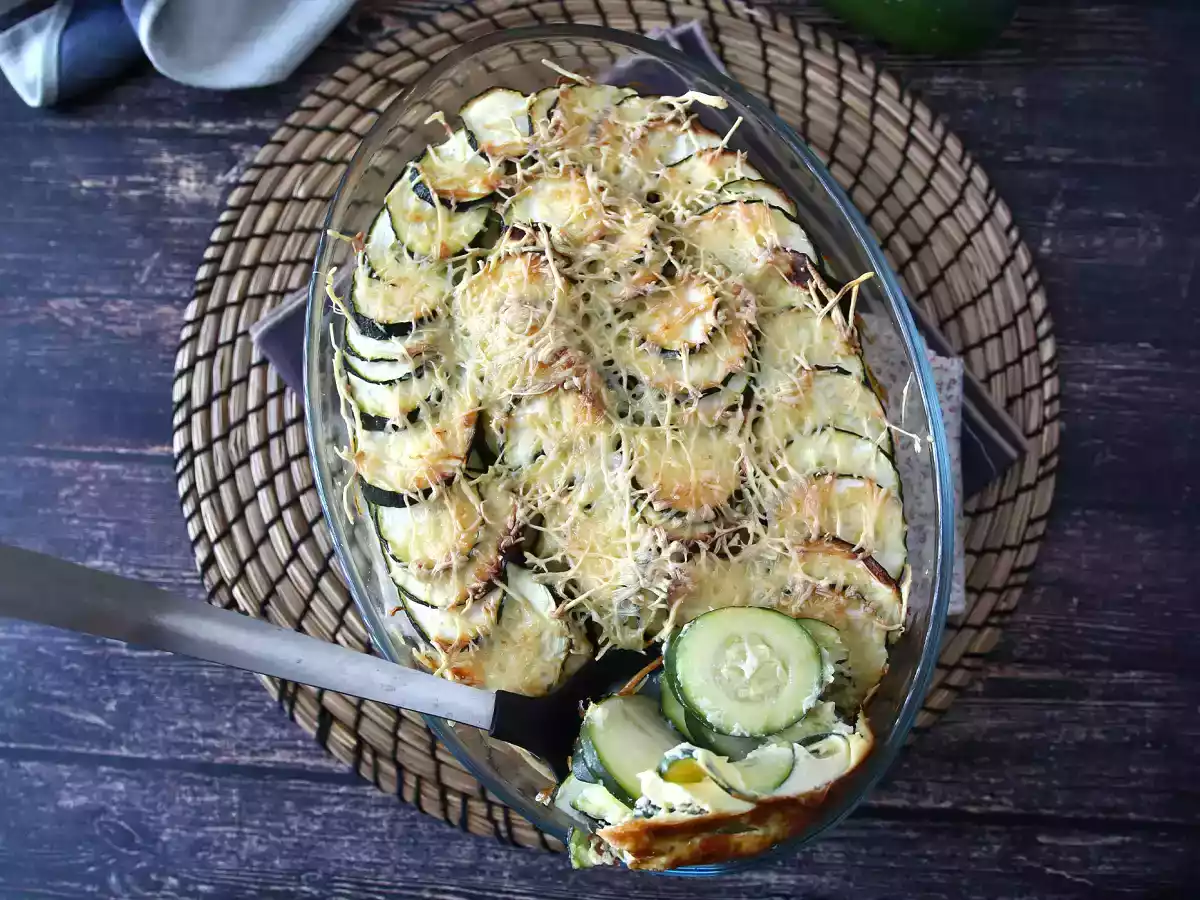 Enkel gratin af courgetter - foto 2