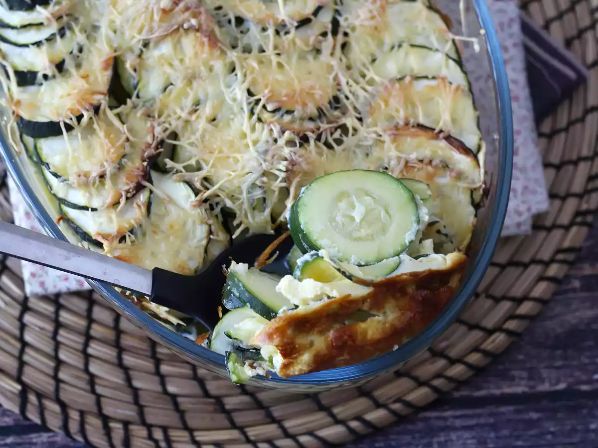 Enkel gratin af courgetter - foto 4