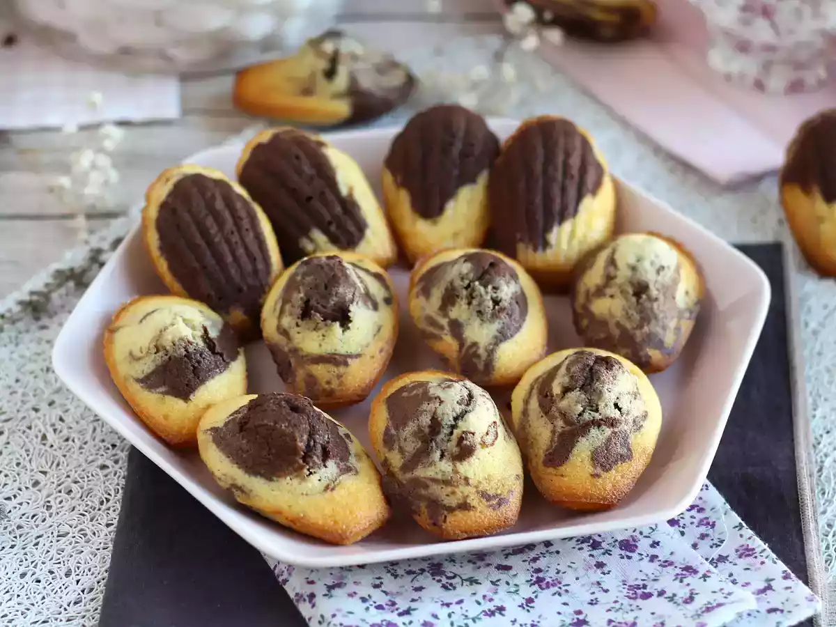 Et must at prøve marmorerede madeleines! - foto 5