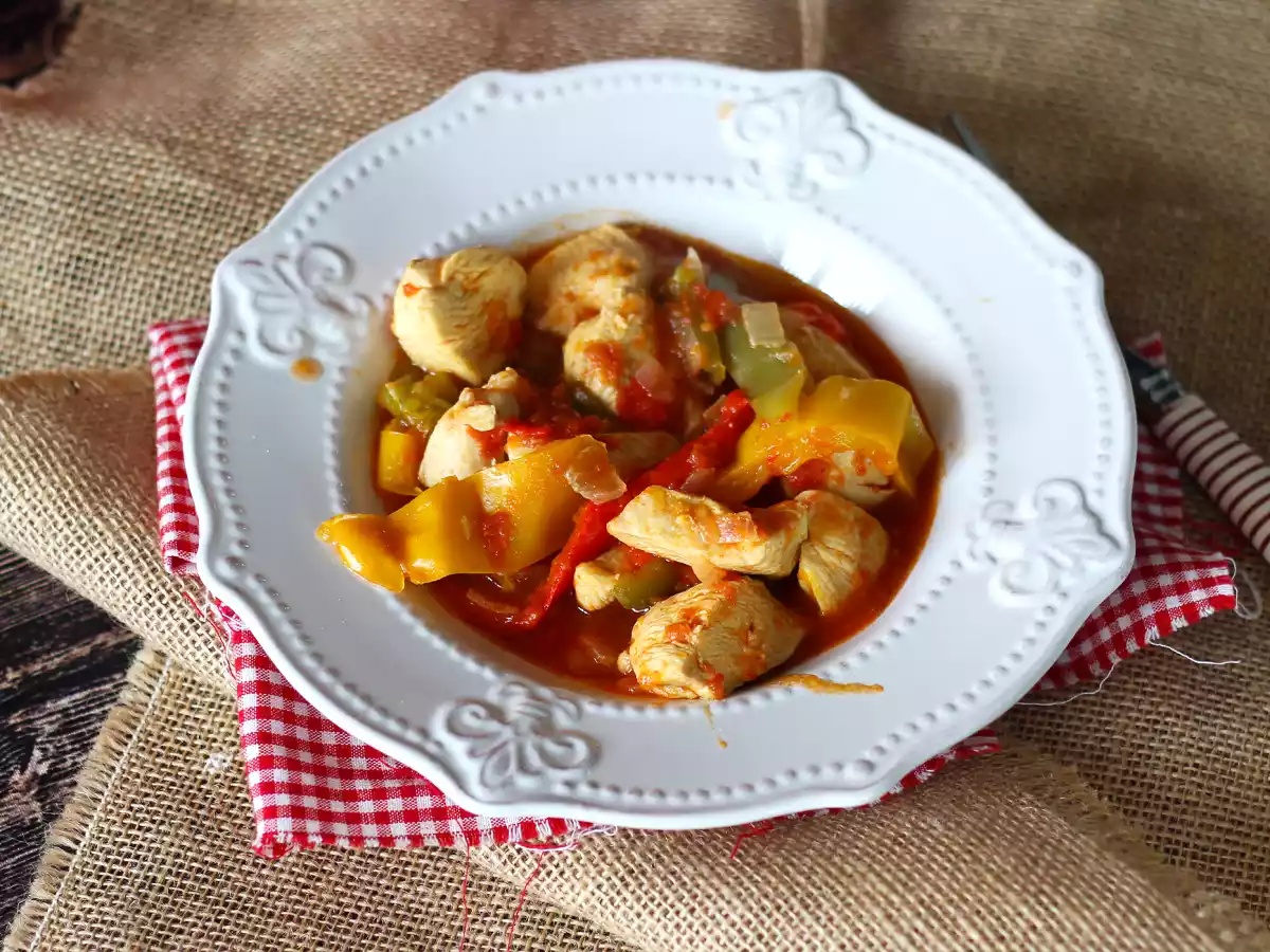 Express Basquaise-kylling i Cookeo - foto 4