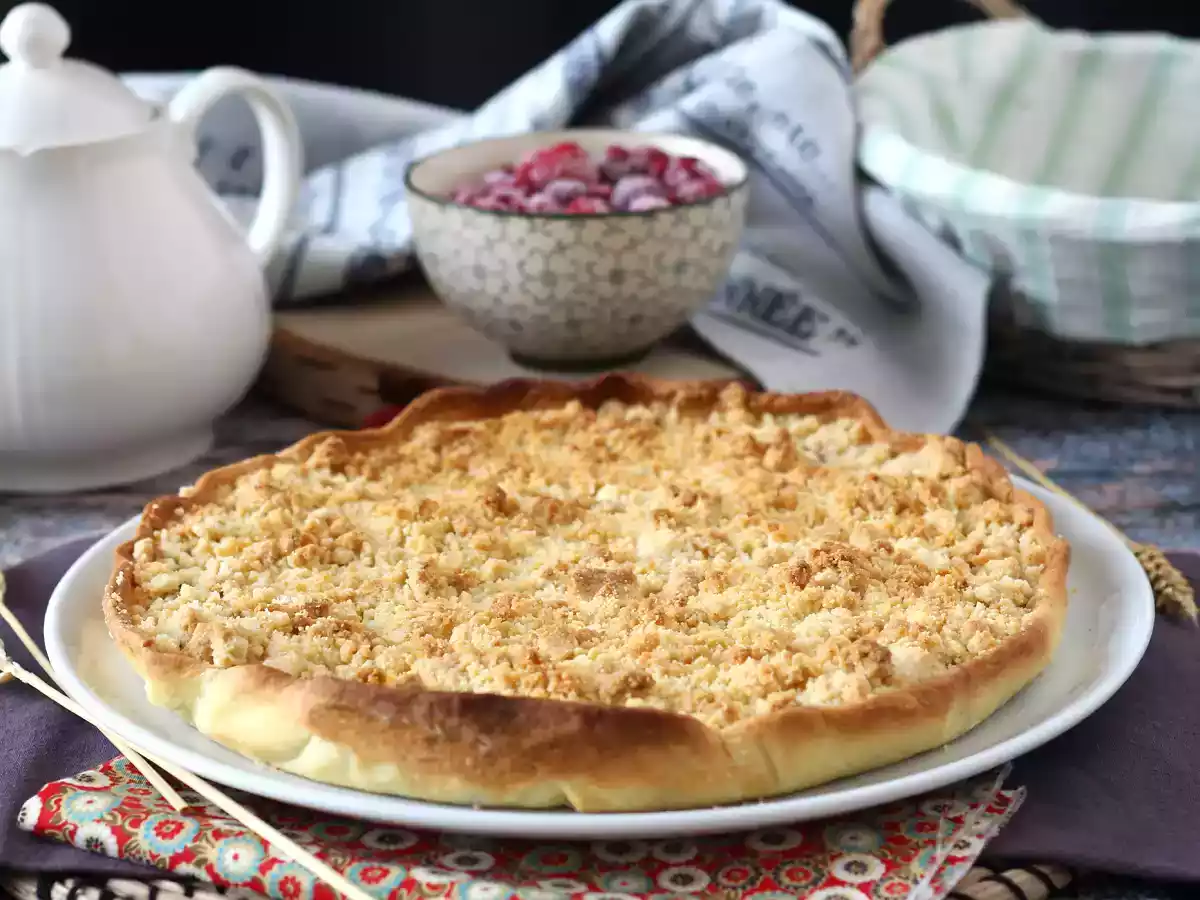 Express crumble-tærte med røde frugter - foto 3