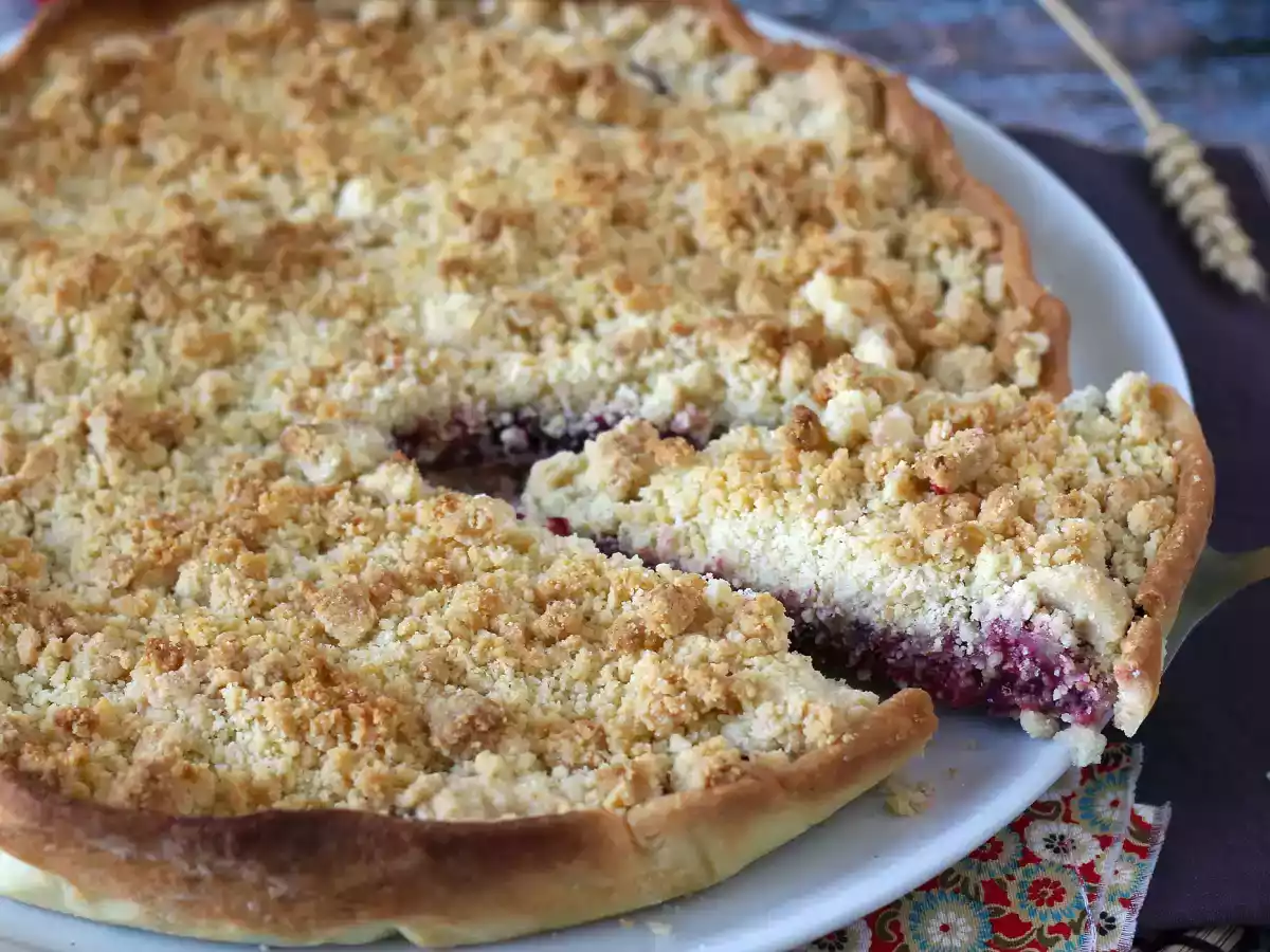 Express crumble-tærte med røde frugter - foto 4
