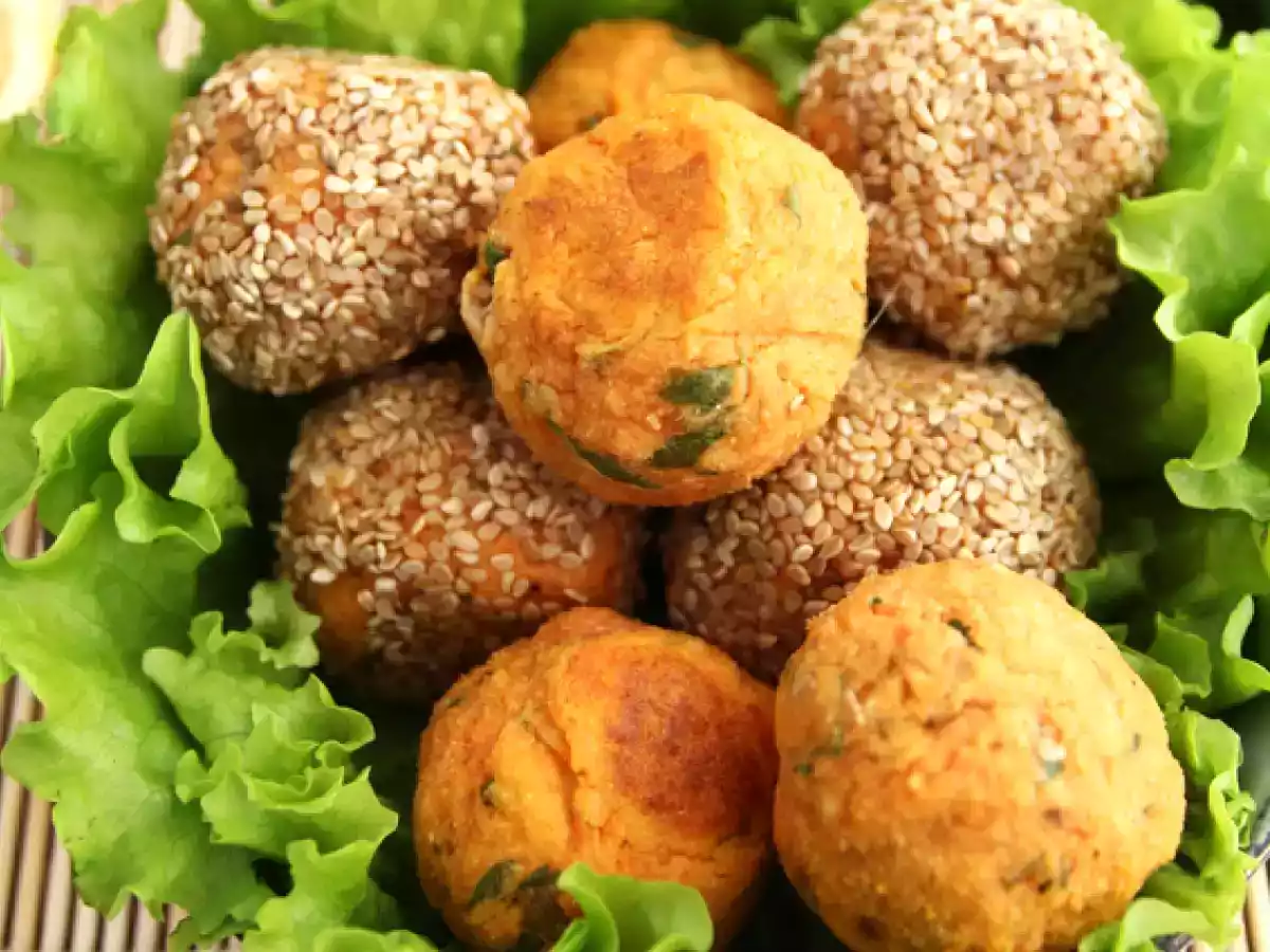 Falafel med søde kartofler - foto 2