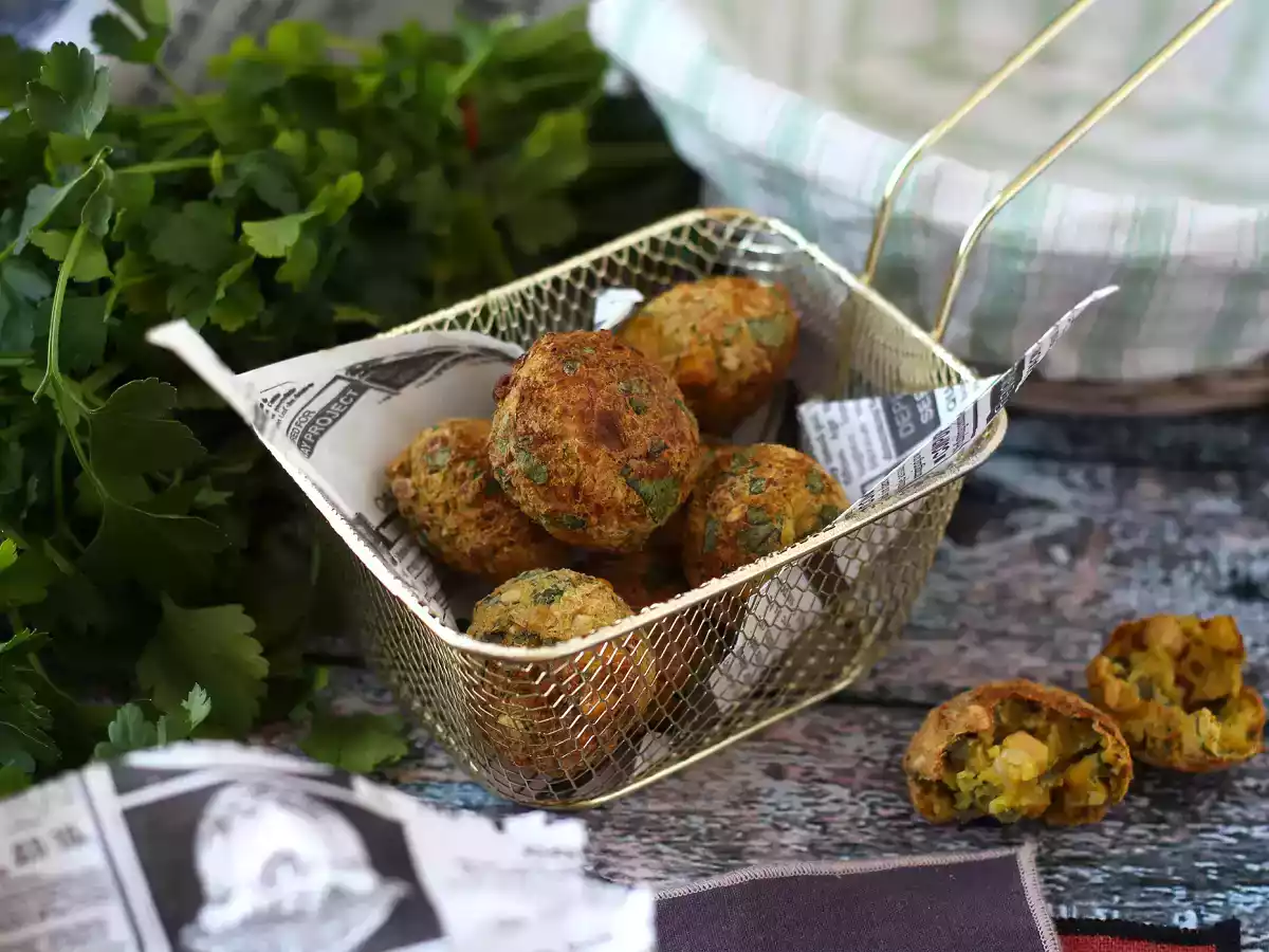 Falafler i Air Fryer, for sprøde resultater uden stegning!